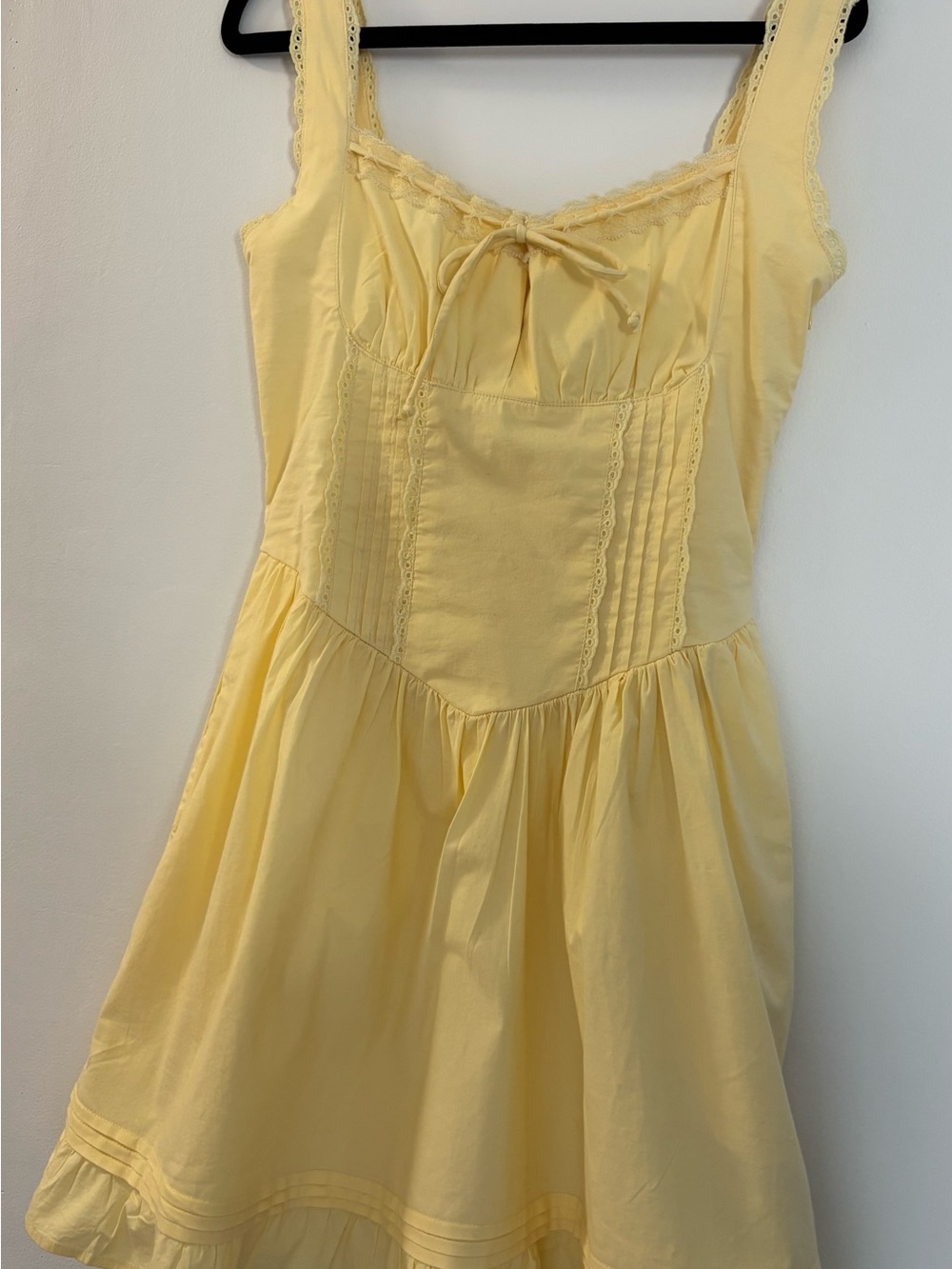 Butter Yellow Summer Dress